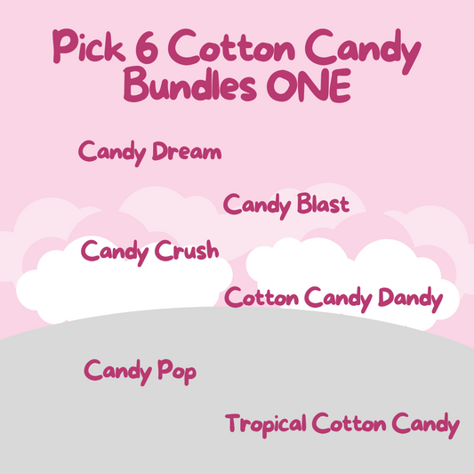 Pick 6 Cotton Candy Bundles