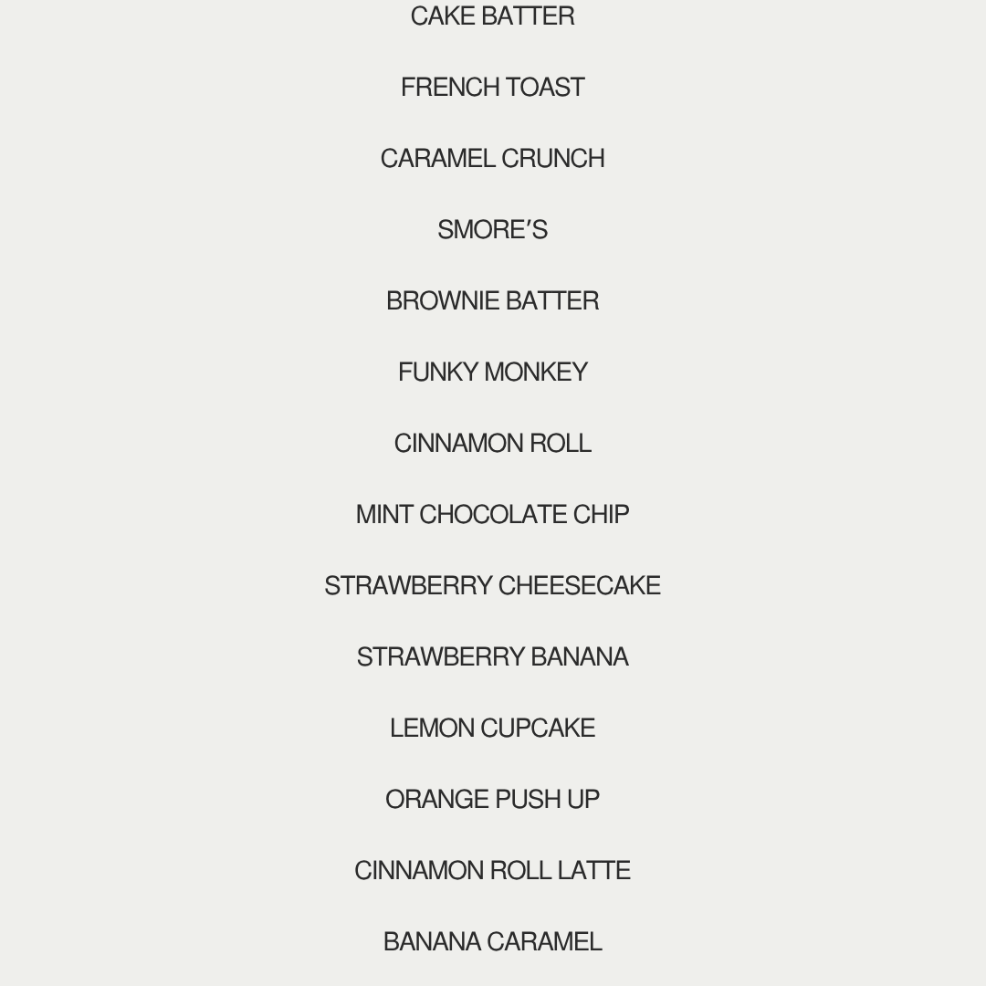 Protein Shakes