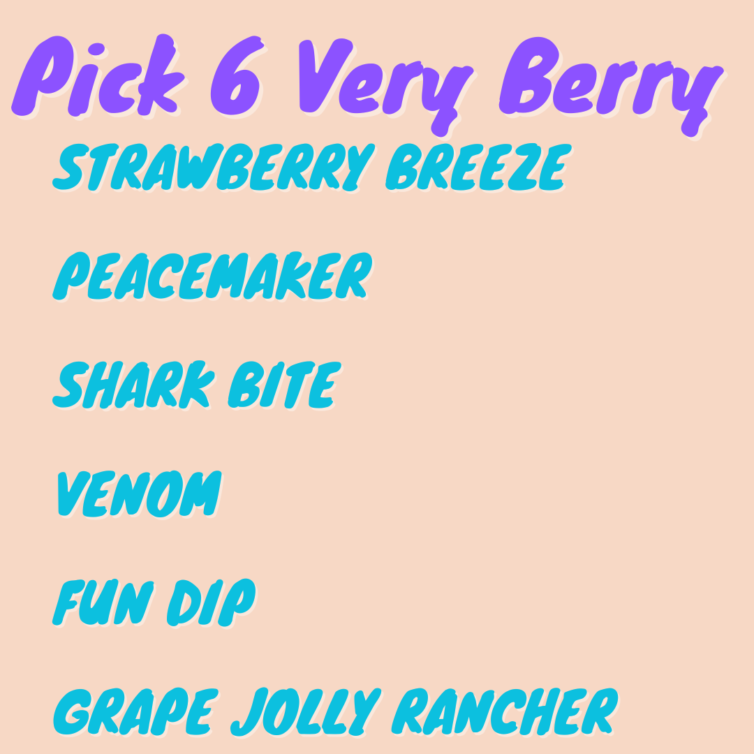 Pick 6 Variety of Bundles